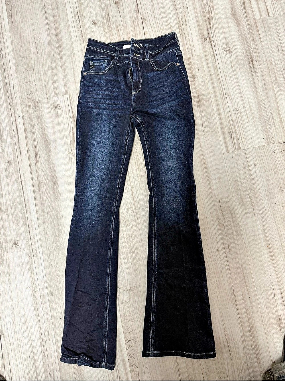 KanCan Gisella High Rise Bootcut Jeans Blue Waist 5/26